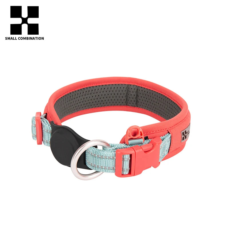 Collier pour Chien AirTag – Nylon Réfléchissant Ajustable