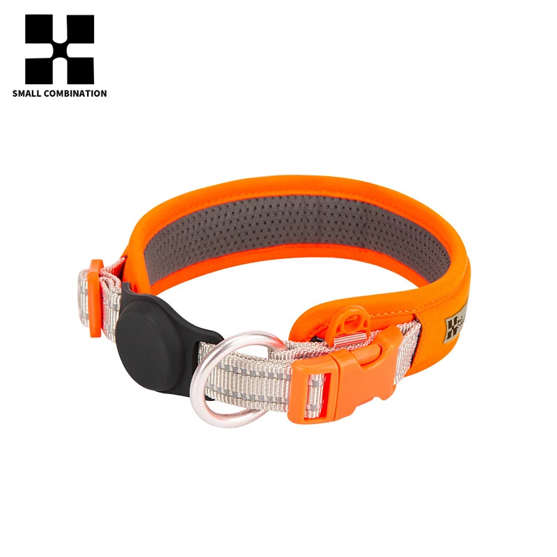Collier pour Chien AirTag – Nylon Réfléchissant Ajustable