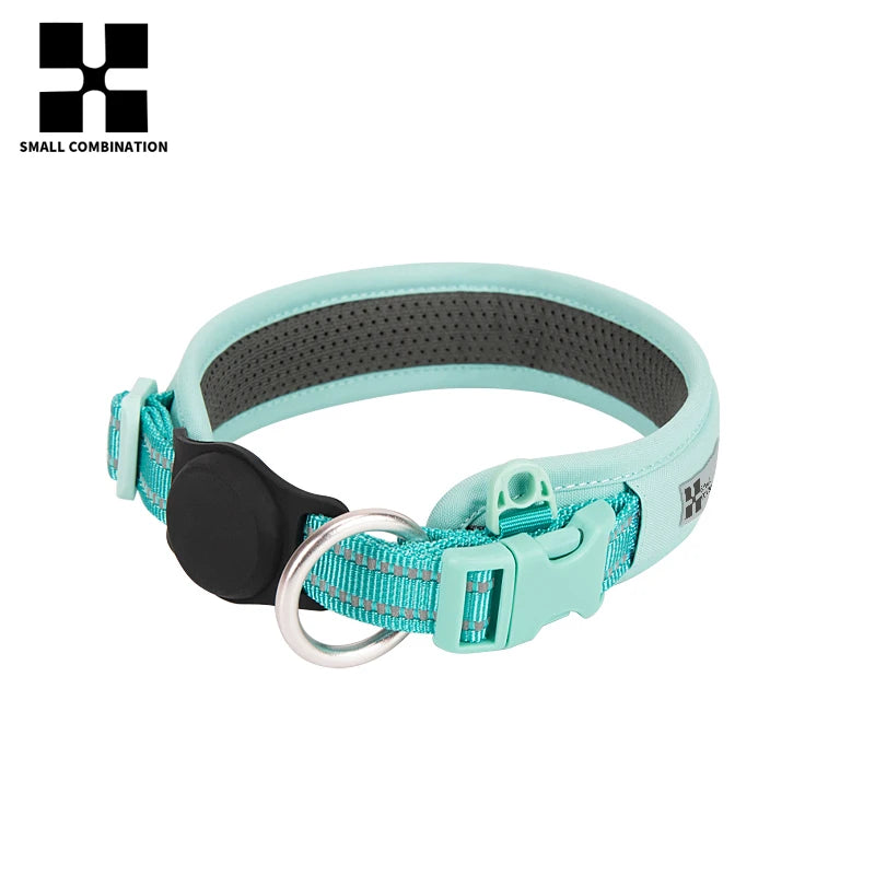 Collier pour Chien AirTag – Nylon Réfléchissant Ajustable